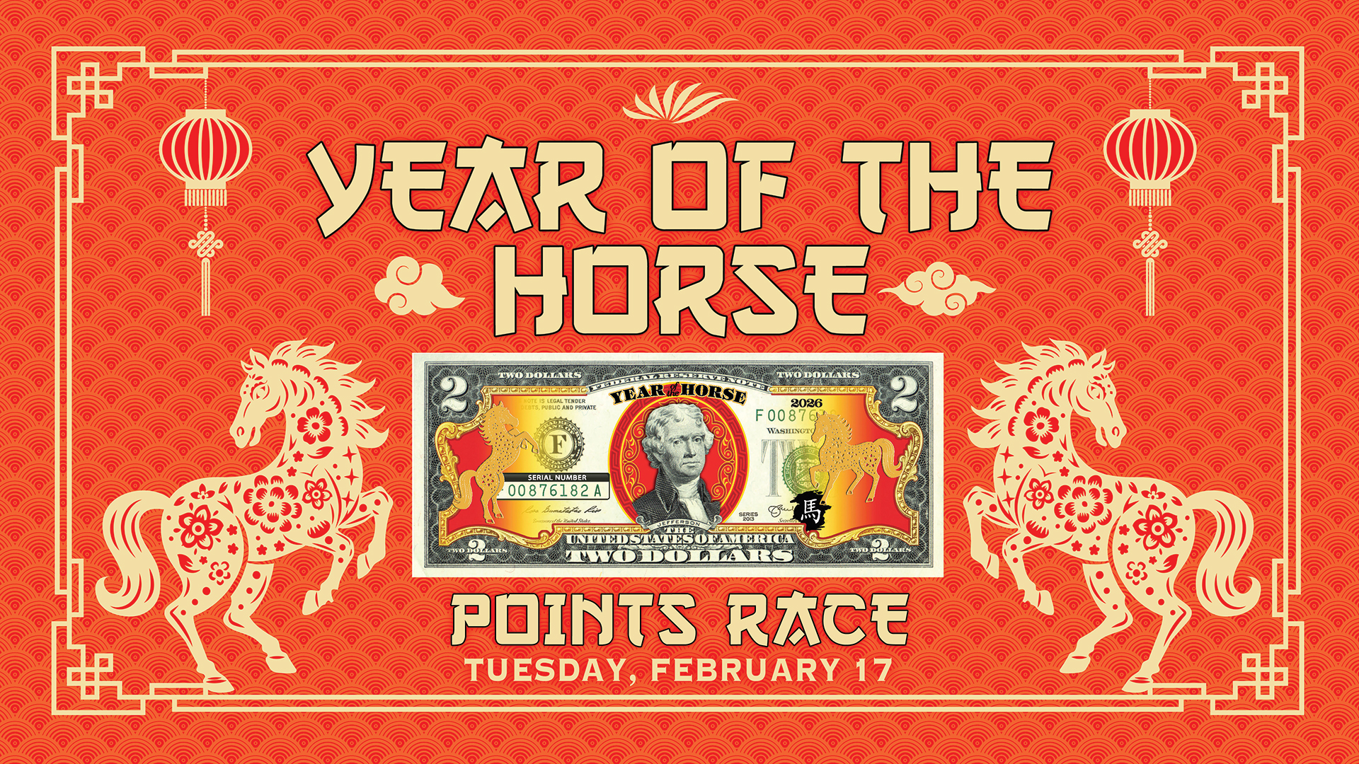 Year Of The Horse Points Race